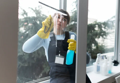 Nettoyage de vitres intérieures et extérieures à Montbenoît